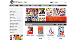 Desktop Screenshot of animebooks.com